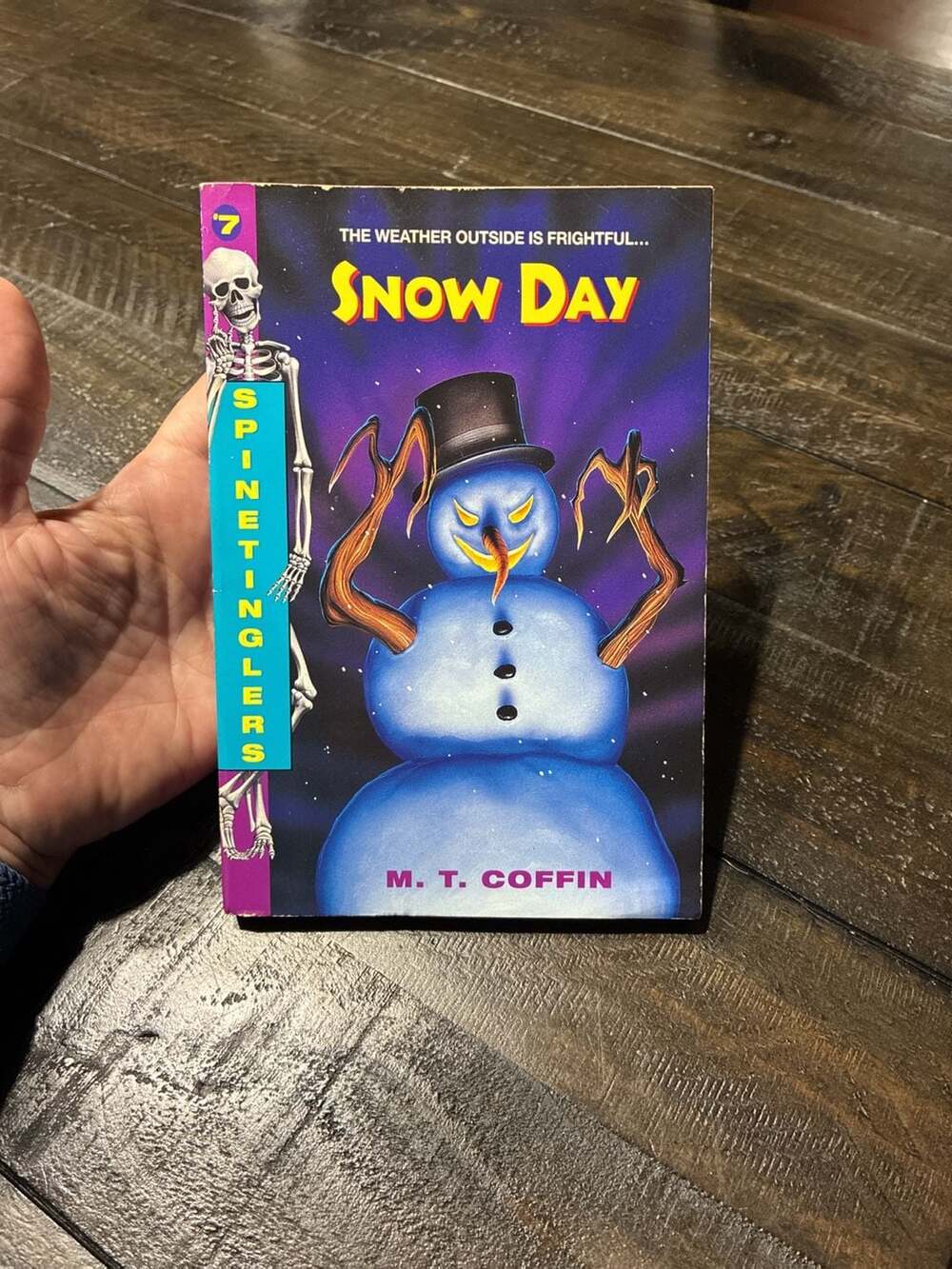 Avon Books Spinetinglers 7 Snow Day Paperback M.T. Coffin